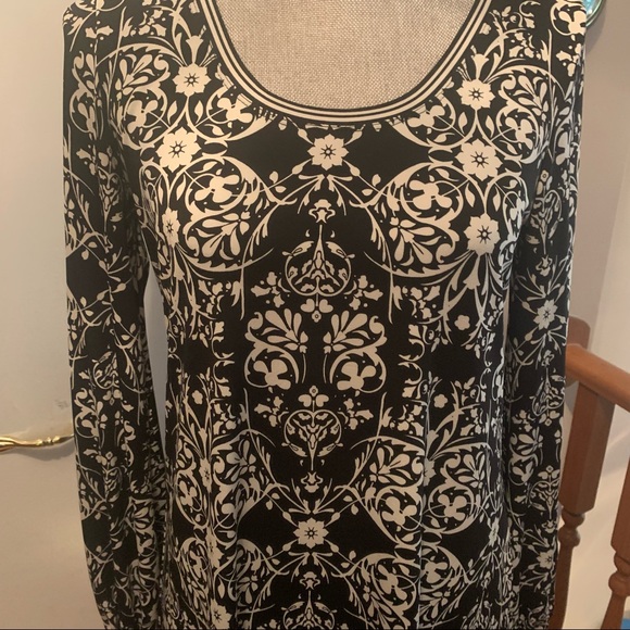 Max Studio Long Sleeve Tunic Dress - Picture 2 of 5